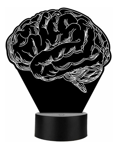 Lámpara De Cerebro Regalo Neurólogo Personalizada Art12828