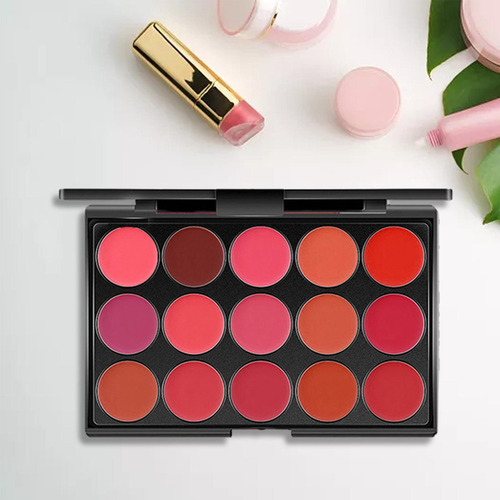 . Paleta De Labios En Crema, Juego De Maquillaje Profesional