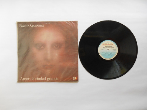 Lp Vinilo Nacha Guevara Amor De Ciudad Grande Colombia 1982