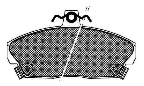 Pastilla De Freno Rover Mg Mgf 95/ Delantera