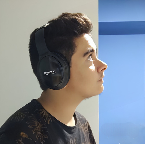 Fone De Ouvido Sem Fio Headset Kaidi Top Para Celular Poco