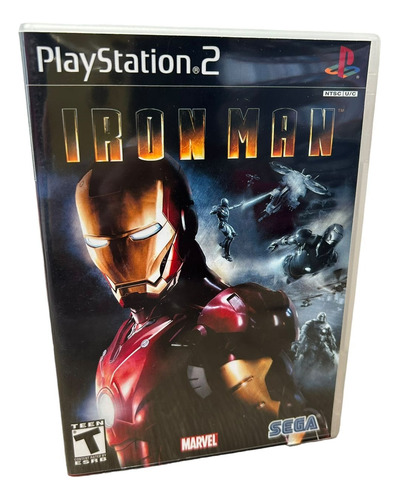 Iron Man Play 2 Capa E Pôster Ps2