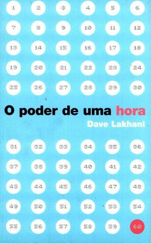 Poder De Uma Hora, O, De Lakhani, Dave. Editora Actual Editora Em Português