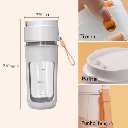 Máquina De Jugo Multifuncional Portátil Para El Hogar