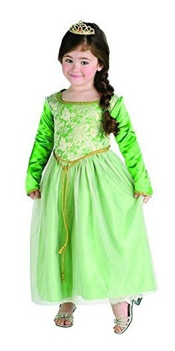 Disfraz Talla Medium Para Niña Princesa Fiona De Shrek