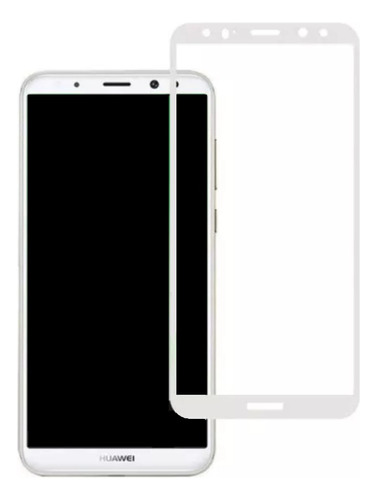 Vidrio Templado Glass 5d Blanco Para Huawei Mate 10