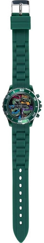 Reloj Digital Niños Tortugas Ninja Accutime Verde