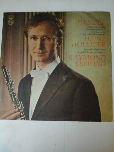 Vinilo 4315 - Handel - 3 Conciertos Para Oboe - Philips 