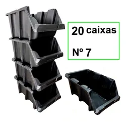 Comprar Caixa Parafusos Grande Gaveteiro Prateleira Nº 7 20 Peças no Mercado Livre