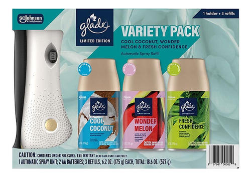 Glade Ambientador Automatico En Aerosol Variedad Primaveral