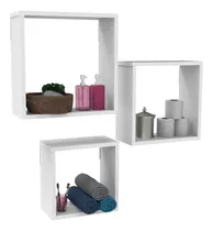 Comprar Repisas De Cubos Minimalistas 3 Piezas - Azksa