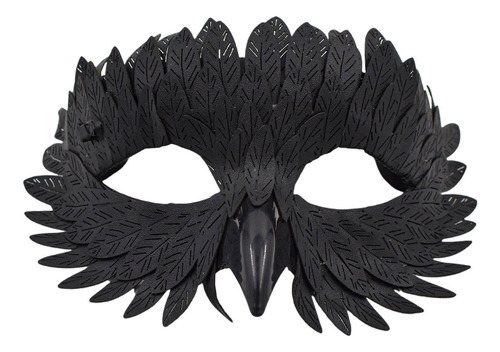 Halloween Decor Feather Eye For Stage Performance Prom Negro