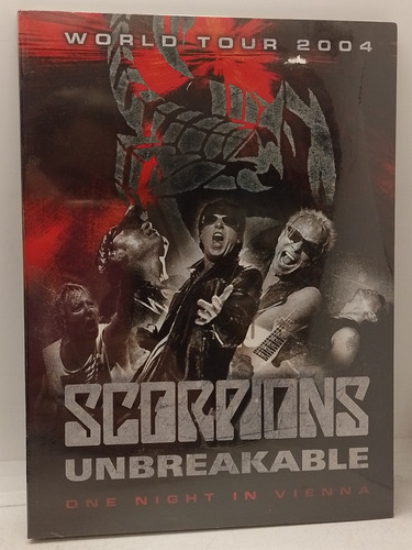 Scorpions Unbreakable One Night In Vienna Dvd Nuevo 