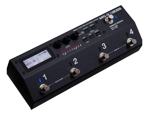 BOSS MS-3 フットスイッチ付き Boss Ms3 Ms-3 Footswitch Efeitos Midi Usb 9v Pedaleira