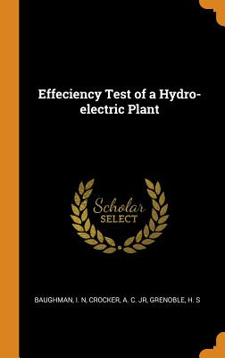 Libro Effeciency Test Of A Hydro-electric Plant - Baughma...