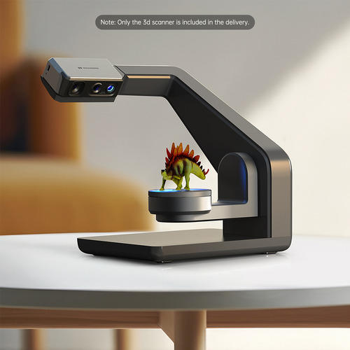 Modelo De Escáner 3d Y Sistema 3d Con Impresora Con Computad