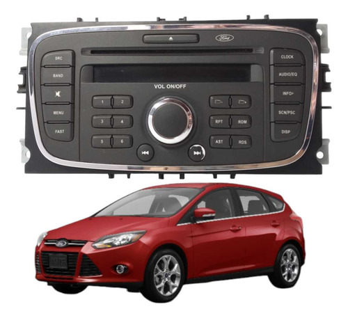 Radio Cd Mp3 Ford Focus 2010 A 2013 Original