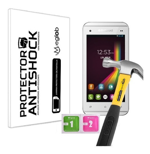 Protector De Pantalla Antishock Polaroid Turbo 450