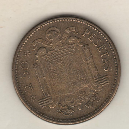 España Escasa Moneda De 2,50 Pesetas Año 1953 (54) - Km 785