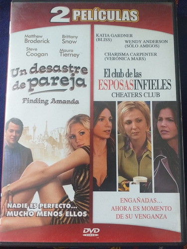 Un Desastre De Pareja / El Club De Las Esposas Infieles Dvd