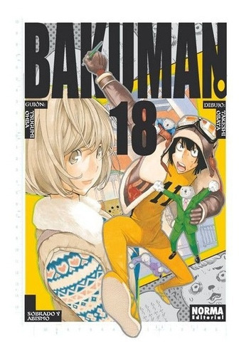 Bakuman No. 18, De Tsugumi Ohba. Serie Bakuman, Vol. 18. Editorial Norma Comics, Tapa Blanda En Español