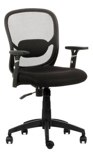 Silla Ejecutiva De Escritorio Vela Malla Color Negro