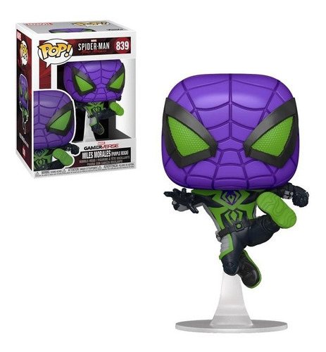 Funko Pop Marvel Spiderman Miles Morales (purple Reign) #839