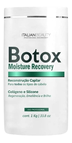 Botox Redbotox Capilar Profissional Italiano Reconstrução