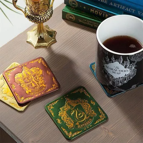 Paladone Porta-copos Harry Potter para bebidas – Design do brasão