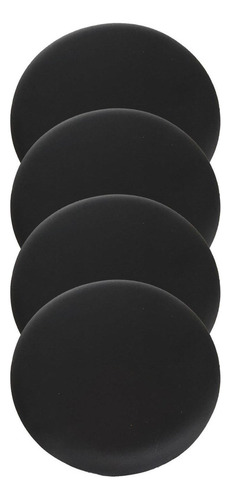 Taburete Elástico Fundas Para Taburetes Circulares Negro