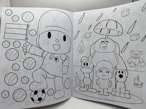 50 Libros Para Colorear Pocoyo