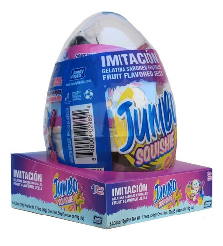 Jumbo Huevo Art Con Squishie