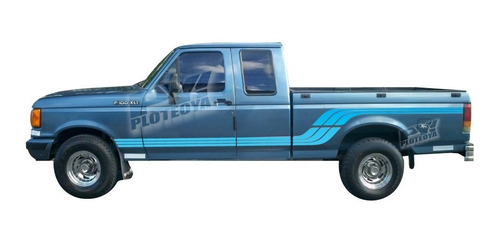 Calco Franja Ford F100 Xlt Supercab - Calcomania Ploteoya!