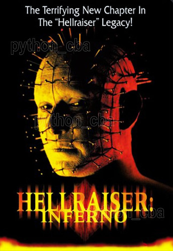 Pósters Saga Películas Hellraiser