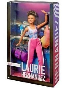 Imagem 6 de 8 de Boneca Barbie Collector Laurie Hernandez 2016 Ginasta Top