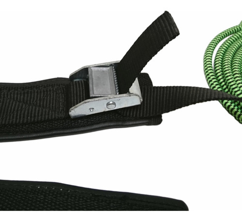 Imagem 5 de 5 de Cinto De Tração Elásticos Para Exercícios 25kg (revestido)
