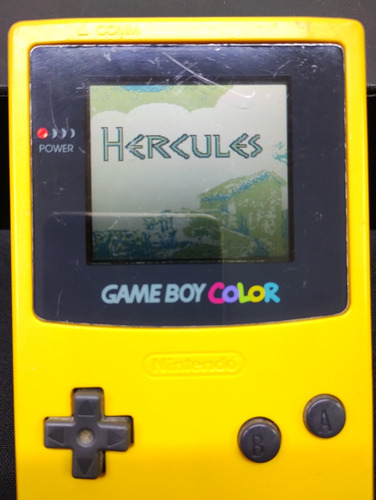 Hercules Juego Para Game Boy Color Gbc Año 1998 Repro (Usado)