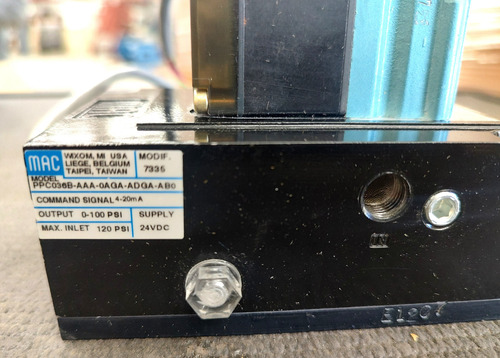 Tarjeta Controladora De Precisión Ppc036b Marca Mac