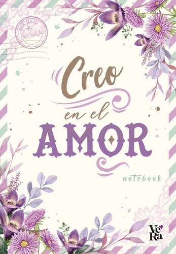 Imagen 1 de 2 de Notebook Creo En El Amor - Tapa Dura - Hojas Rayadas