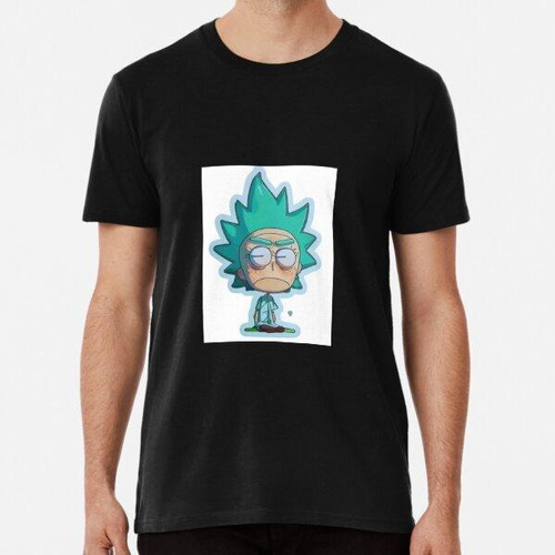 Remera Rick Sanchez Ojos Dudosos Algodon Premium