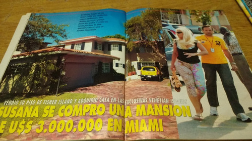 Revista Pronto 472 Susana Gimenez Compro Mansion Miami 2005