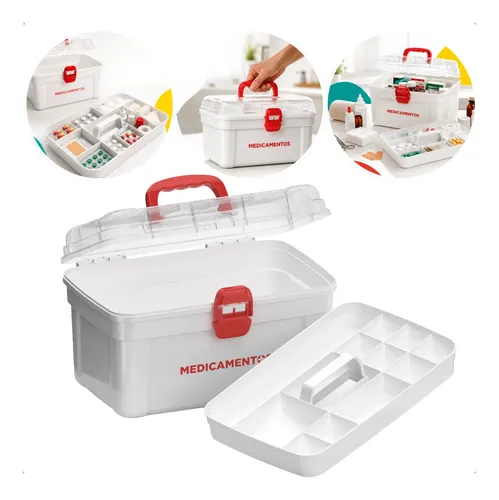 Sportsmedicine 191-200号セット Caixa Maleta Remedio Primeiro Socorros Super Grande 12 L
