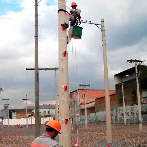 Degrau Portátil De Fibra 160dan P/ Poste Circular