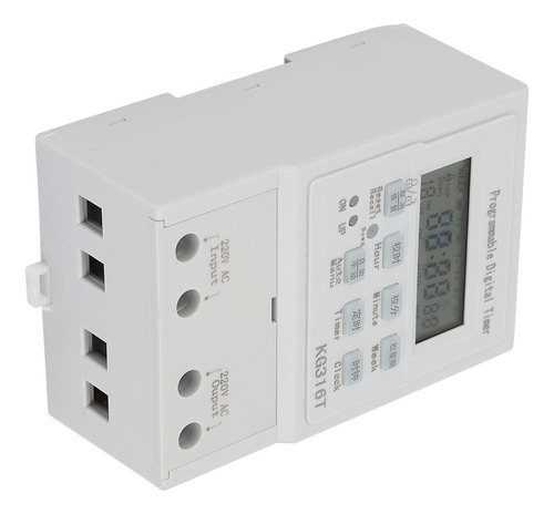 Temporizador Digital Timing Mini Ac 220v 1w 30a Programable