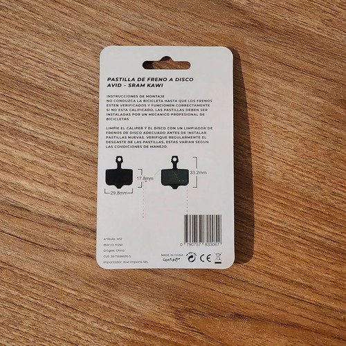 Pastillas De Freno Para Sram Level Elixir Avid Kawi M12