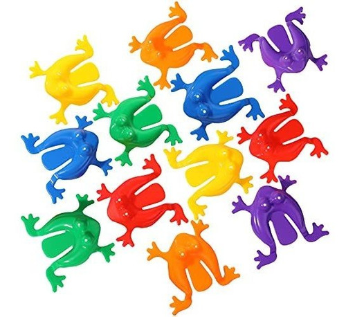 12 Piezas Frog Jumping Leap Frogs Toy 2 Pulgadas De Plã...