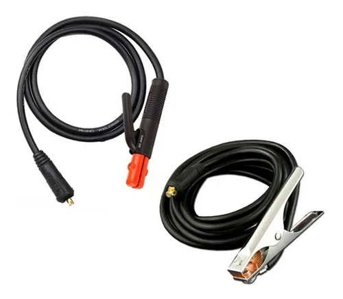 Juego Pinza Cable Soldadora Electrodo Masa Lusqtoff Iron300