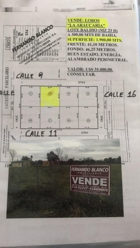 Imagen 1 de 1 de Terreno En Venta En La Araucaria