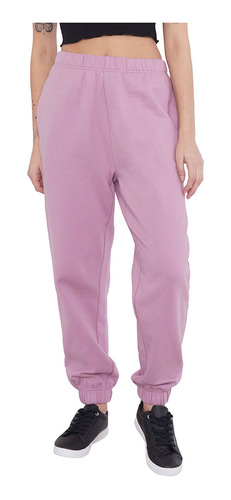 Jogger Buzo Mujer Rosa Corona