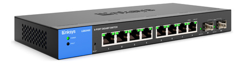 Switch Linksys Gigabit Ethernet Lgs310c, 8 Puertos 20gbit/s